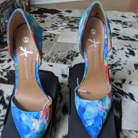Tie Dye d'Orsay pump - Picture 5 of 6